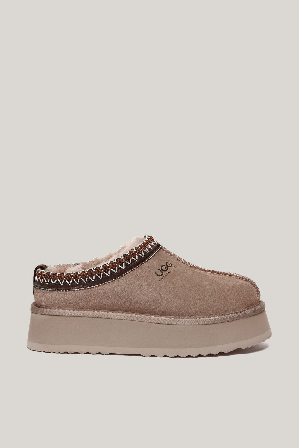 Ventus Platform Slippers - Brown - image 1