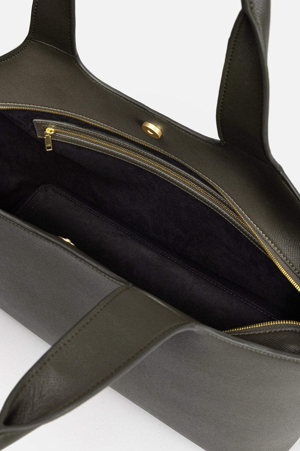 Ava Shoulder Tote - Olive - image 4