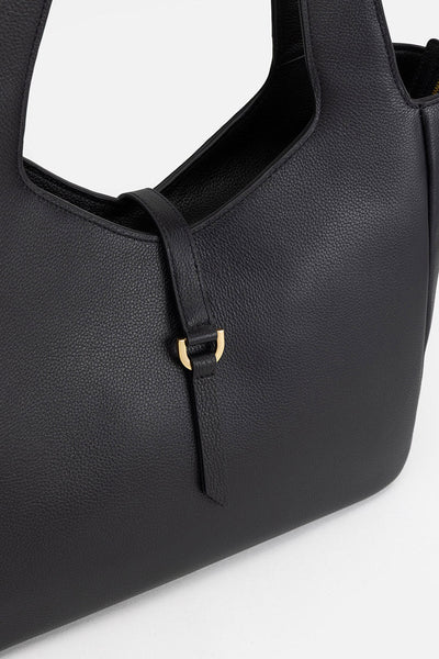 Maia Soft Shoulder Tote - Black - image 3