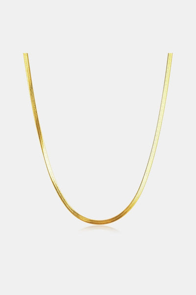 Beau Snake Necklace | 18k Gold - Gold - image 1
