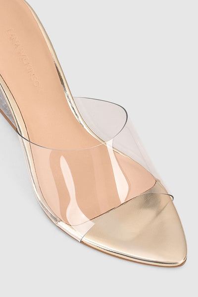 Suzy Wedge - Gold Metallic - image 2