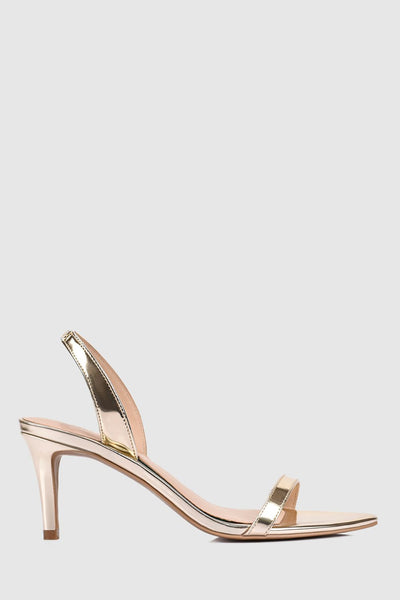 Clara Heel - Gold Metallic - image 1
