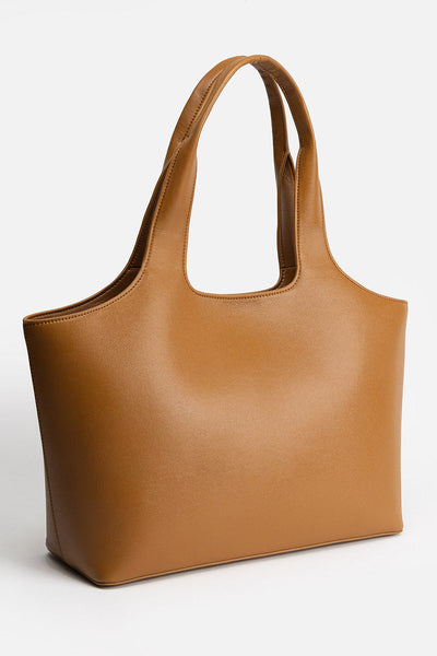 Ava Shoulder Tote - Tan - image 2