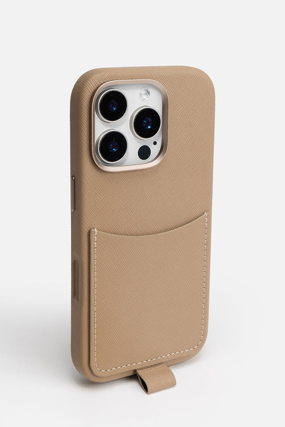 Iphone Case With Strap - 16 Pro - Latte - image 4