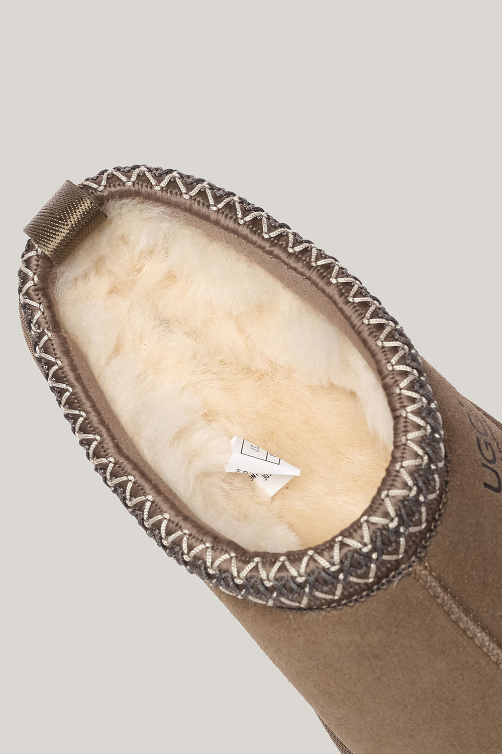 Tay Platform Slippers - Olive Brown - image 4