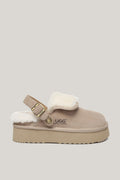 Tenley Platform Slippers - Sand - image 1