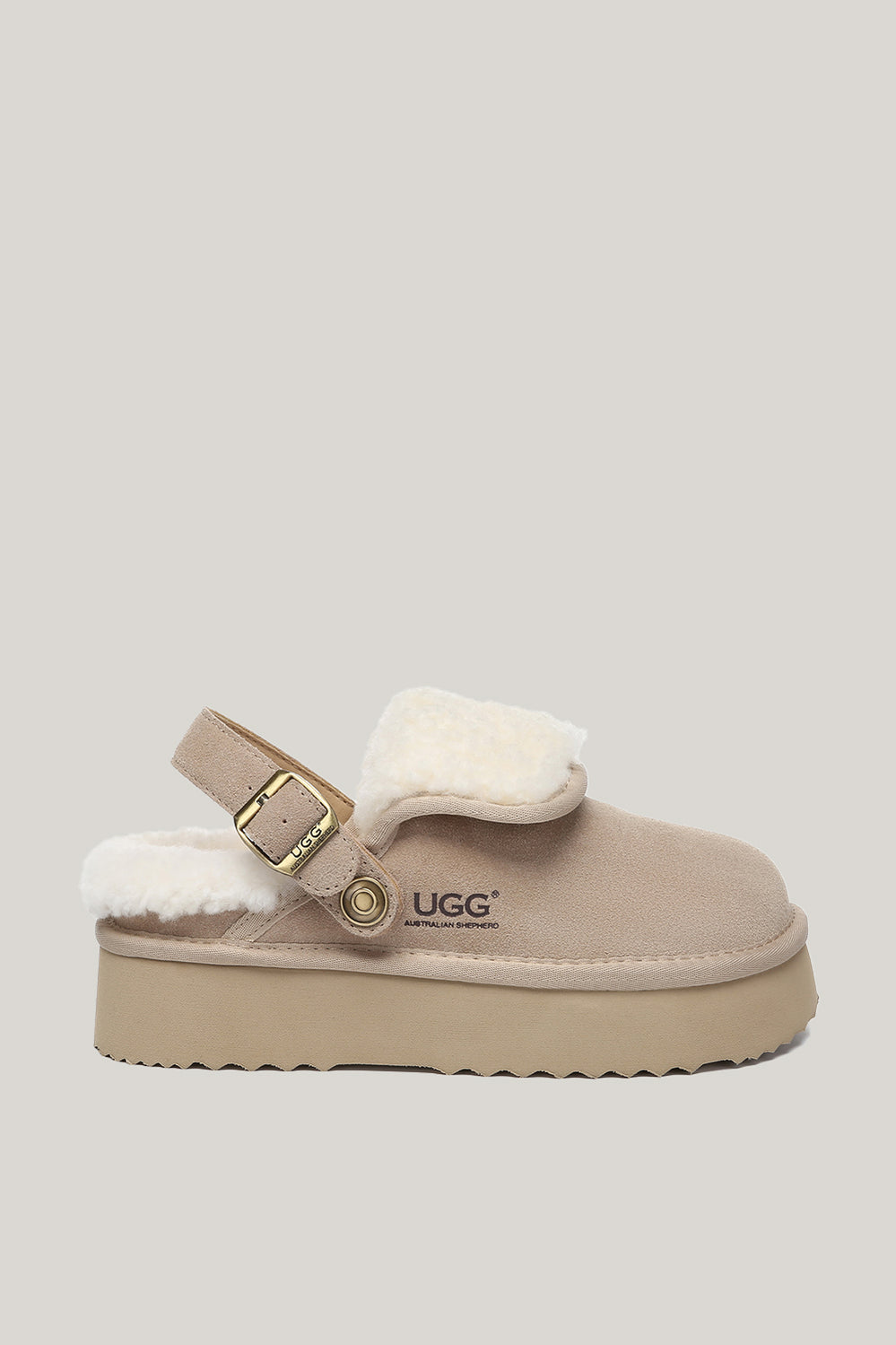 Tenley Platform Slippers - Sand - image 1
