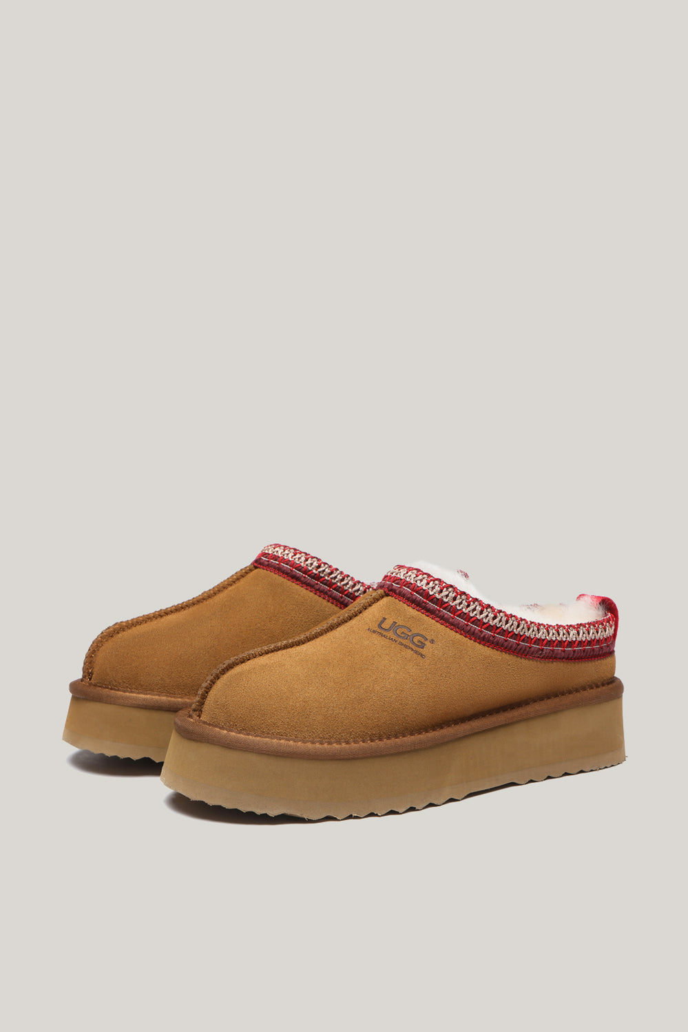 Ventus Platform Slippers - Chestnut - image 4