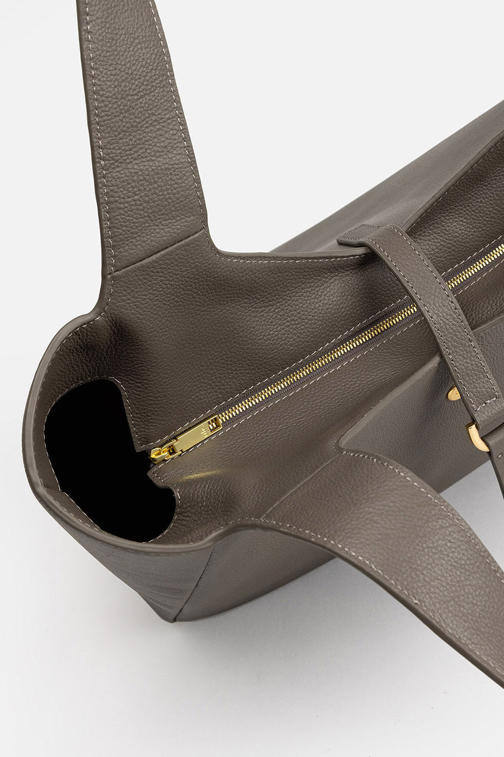 Maia Soft Shoulder Tote - Grey - image 4