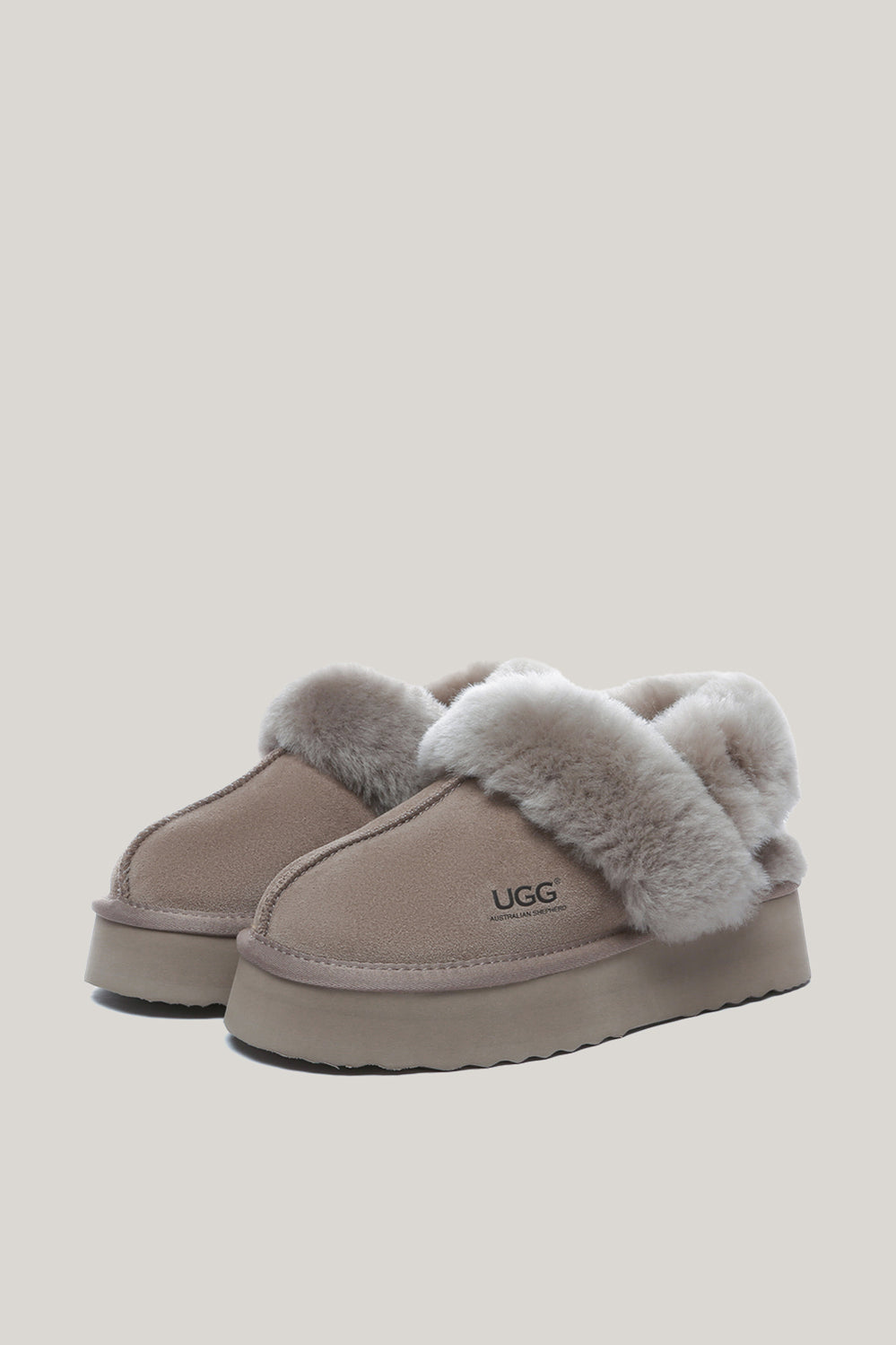 Musa Platform Slippers - Brown - image 4