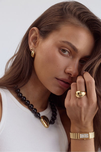 Enna Earring | 18k Gold - Gold - image 2