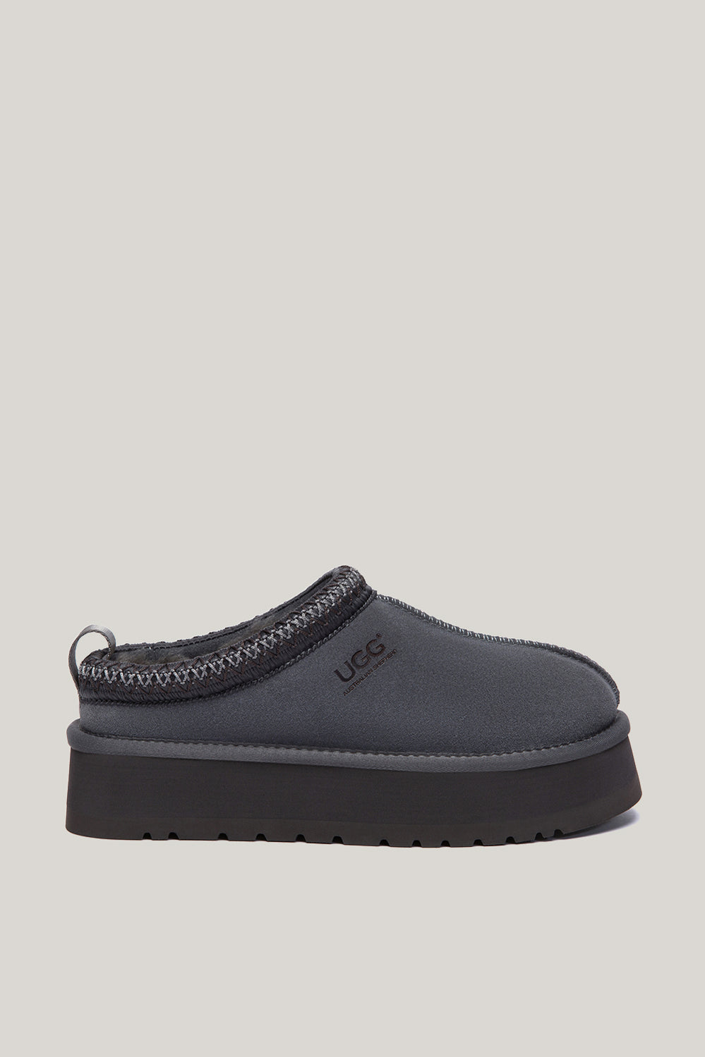 Tay Platform Slippers - Grey - image 1