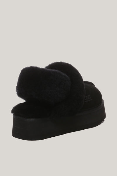 Musa Platform Slippers - Black - image 2