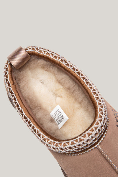 Tay Platform Slippers - Mocha Mauve - image 4