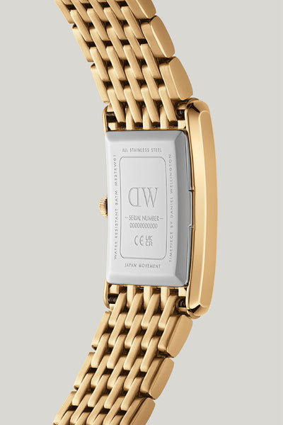 Bound 32x22 9-link G White Watch - Gold - image 4