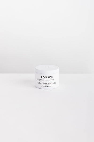 Poolside - Candle Tin - White - image 2