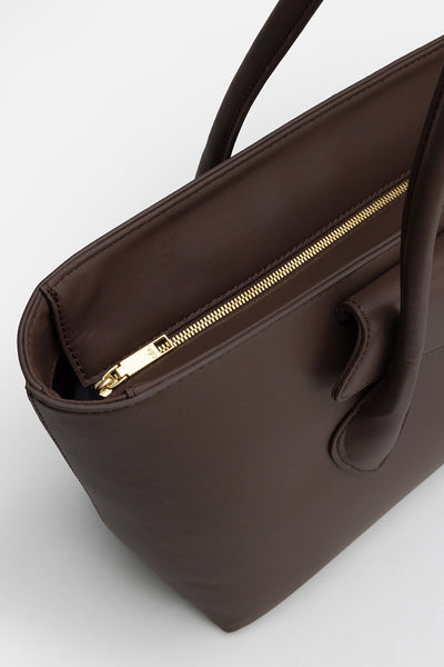 Zaphia Work Tote - Brown - image 3