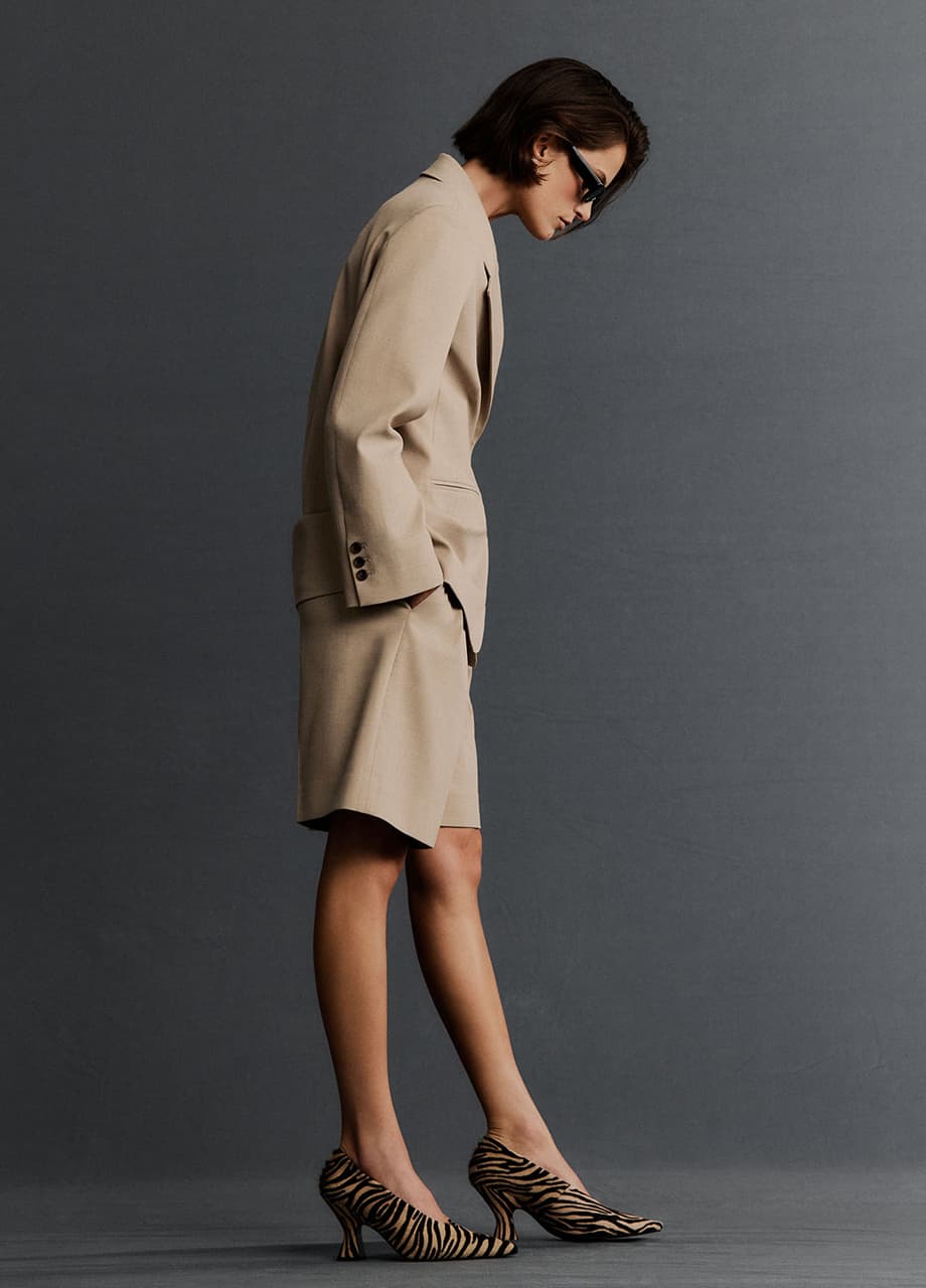 Witchery Equilibrium September 2026 campaign - Wrap Front Blazer look 3