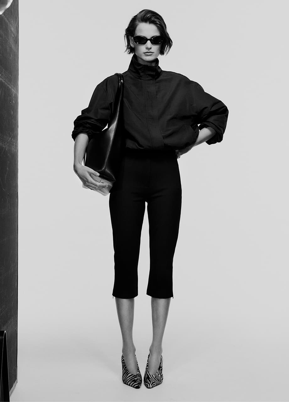 Witchery Equilibrium September 2026 campaign - Funnel Zip Through Jacket look 1